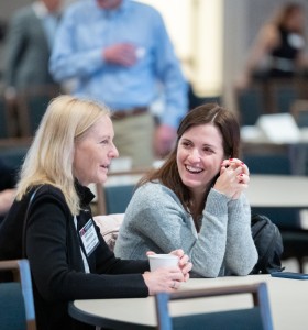 Two Women Members Talking